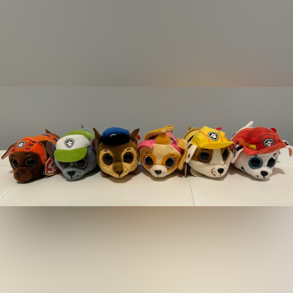 Teenie Tys Paw Patrol 6 tags on